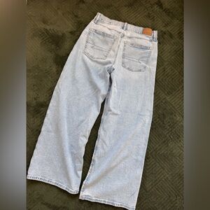 American Eagle - Baggy Low rise jeans Short 00